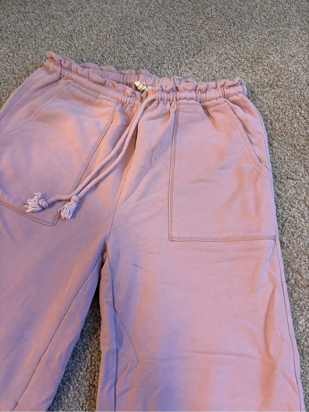 Hem & Threads Pink Sweatpants - Picture 2 of 4